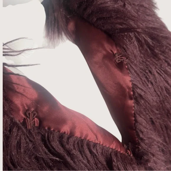 Faux Fur Cropped Coat - Picture 3 of 15